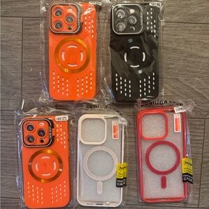 iPhone 16 Pro Phone Cases set of 5 NEW!